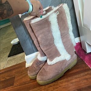BearPaw Women's Brown Winter Boots